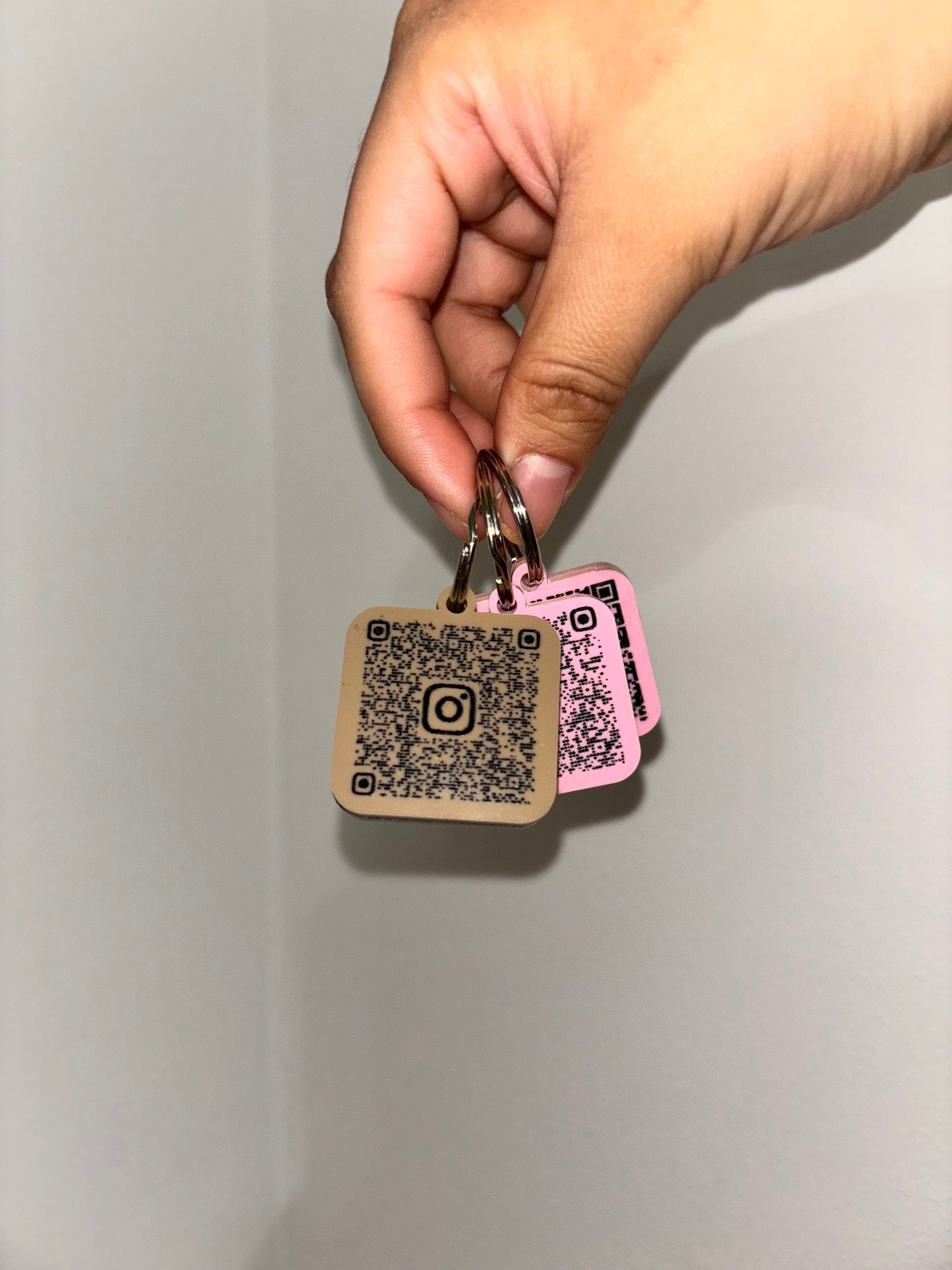 Social Media or Payment Keychain